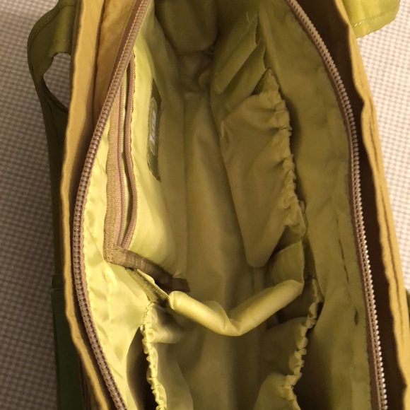 LUG STREETCAR SHORT TOTE SHOULDER HANDBAG PURSE GREEN - #OS009 - Picture 7 of 15